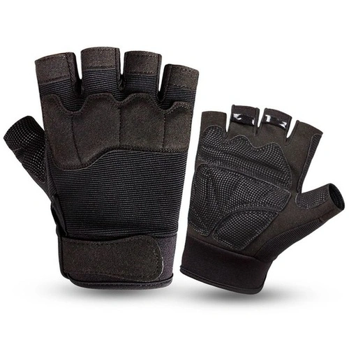 brown leather gym gloves