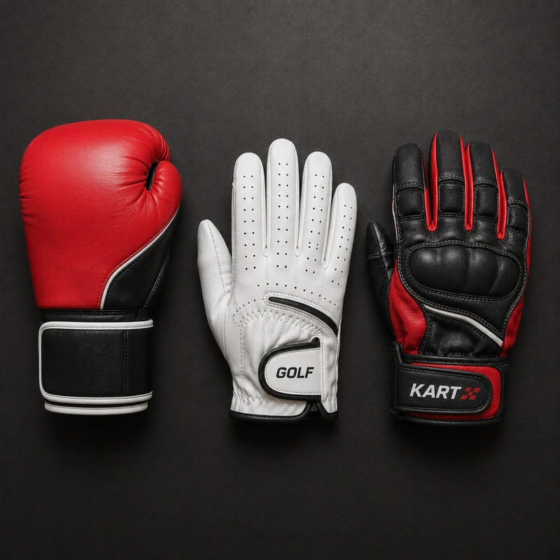 Custom made leather sports gloves manufacturer