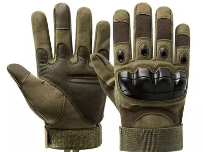 Custom made leather tactical gloves manufacturer in pakistan by handygear gloves
