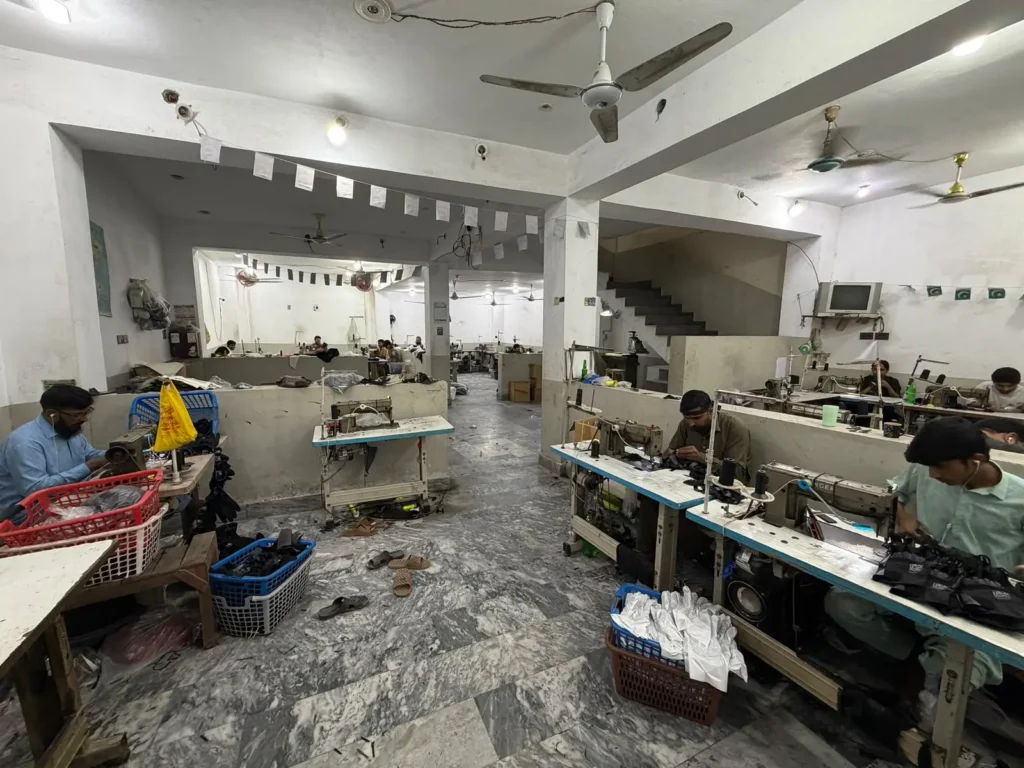 Handy Gear Gloves Factory Stitching Hall 3